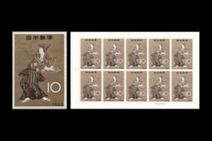 切手趣味週間「花下遊楽図」切手の価値と買取相場の詳細