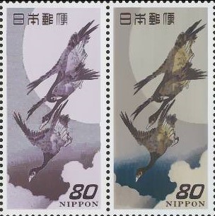 切手趣味週間「月に雁」切手の価値と買取相場の詳細