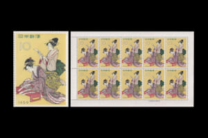 切手趣味週間「浮世源氏八景」切手の価値と買取相場の詳細